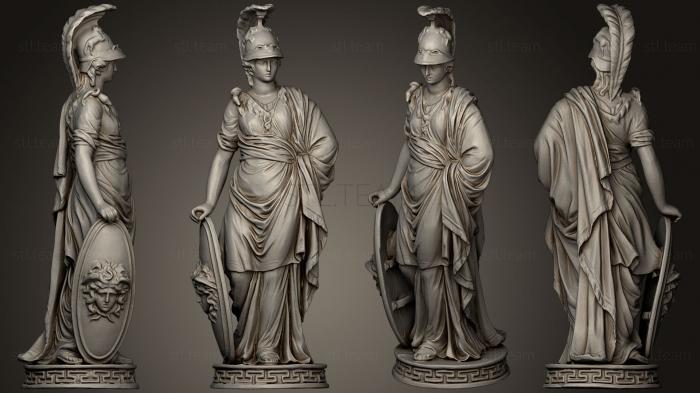 Статуи античные и исторические Aspazja jako Atena